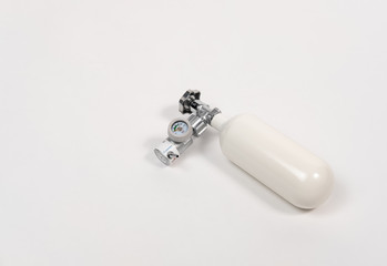 White Oxygen Cylinder