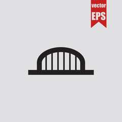 Prison icon.Vector illustration.	