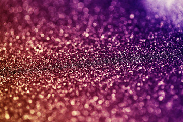 blue and purple shade glitter particles