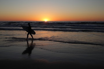 Obraz premium La Jolla Sunset