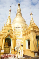 Fototapeta premium Pagode Schwedagon Yangoon Myanmar