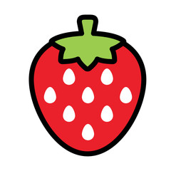 Strawberry LineColor illustration