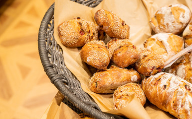 bread in basket