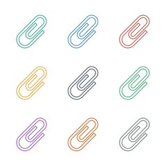 clip icon white background