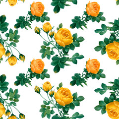 Obraz na płótnie Canvas Floral patterned background