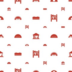 hangar icons pattern seamless white background