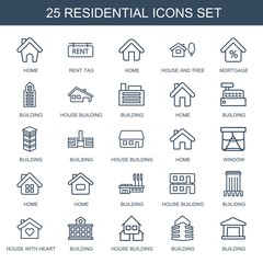 residential icons