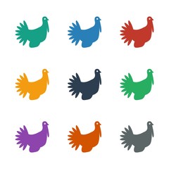 turkey icon white background