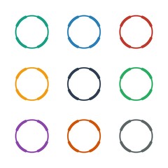 hoop icon white background © HN Works