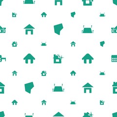 state icons pattern seamless white background