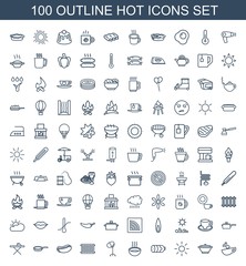 100 hot icons