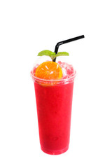 Ice Punch water  for white background