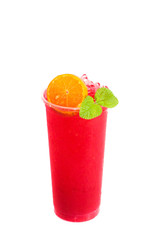 Ice Punch water  for white background