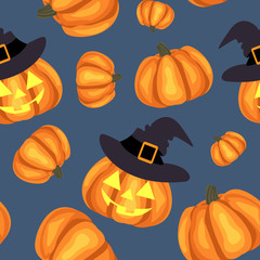 Halloween seamless pattern.