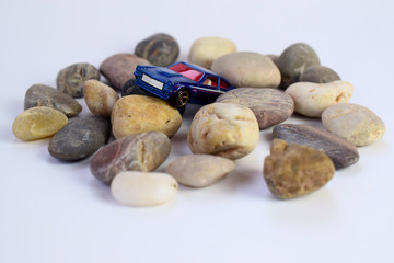 Kies Spielzeugauto