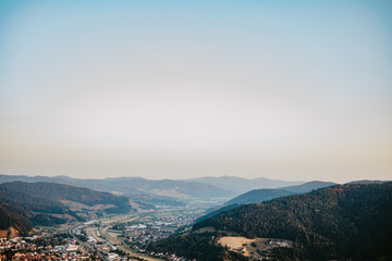 Blick über Haslach im Kinzigtal, Schwarzwald