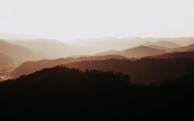 Berge und Hügel des Schwarzwald