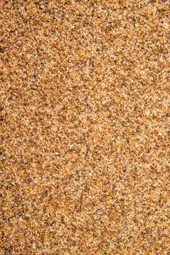 Sand of a beach, closeup of the crystals