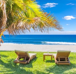 Plage de Boucan Canot, île de la Réunion 