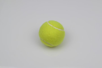 isolated tenis ball