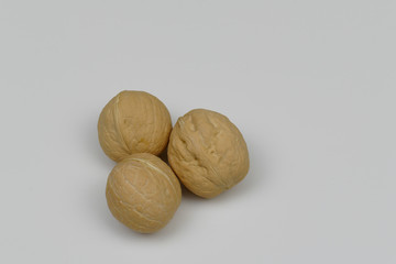 isolated nice walnuts