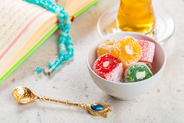 Koran, tea and turkish delight