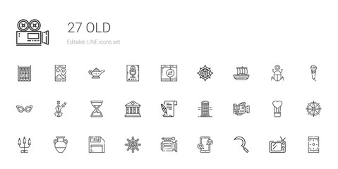 old icons set