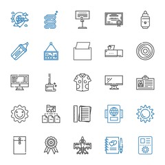 blank icons set
