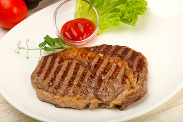 Rib eye steak