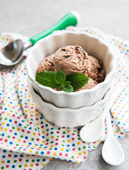 Chocolate ice cream