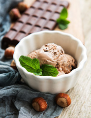 Chocolate ice cream