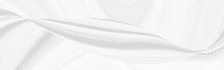 The background is white with a marble pattern with wavy eels. Panorama of a beautiful light template for creative projects.