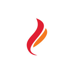 Flame vector logo