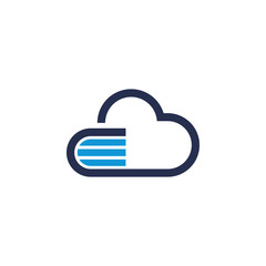 Cloud logo vector