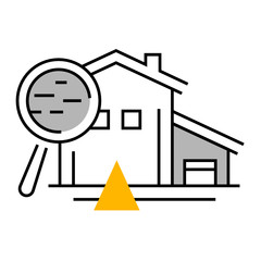 Building concept illustration in modern style on white background. Infographic vector illustration. Business infographic template set. Banner architecture concept vector illustration.