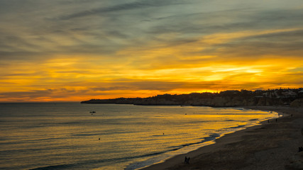 Fototapeta na wymiar Sunset seascape 