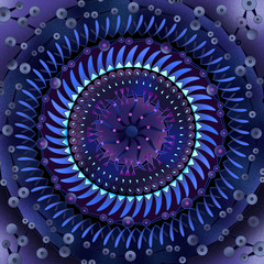 moon flare on silverware