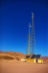 gsm towers in mountains