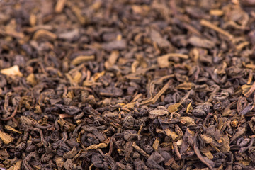  flavored tea. tea leaves
