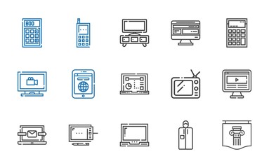 display icons set