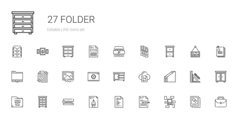 folder icons set