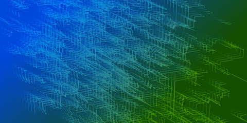 Abstract color background with lines. Abstract Fluid creative. Geometric design, liquids, shapes. Vector illustration.