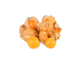Cape Gooseberry on a white background