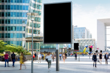 Mock up of an Outdoor Billboard Advertisement