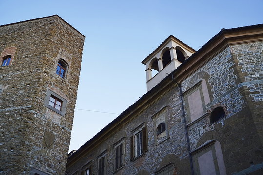 Castagna tower, Borgo Santa Croce, Florence, Tuscany, Italy