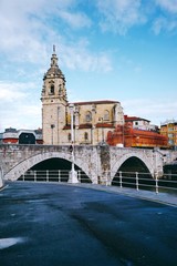 building in Bilbao city