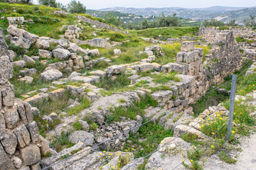 Herod the Great Palace in Sebastia, Samaria