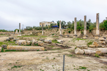Herod the Great Palace in Sebastia, Samaria