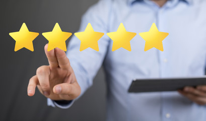 voting stars in hand