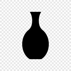 Vase icon vector